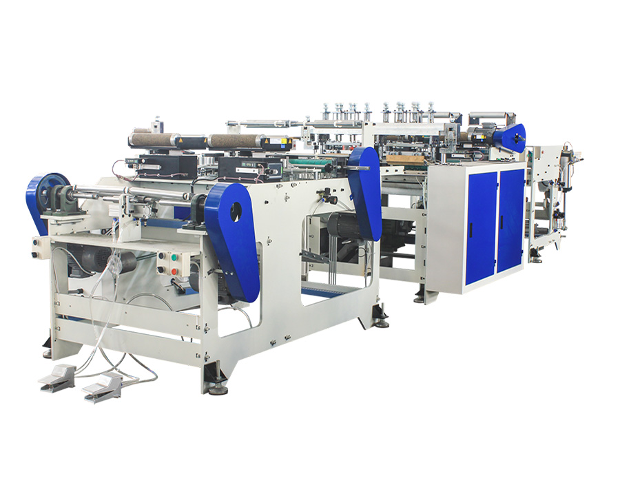 double lines high speed air bag on roll making machine (with core)