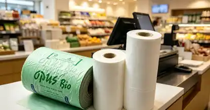 Shopping Bag on Roll for Retail Stores